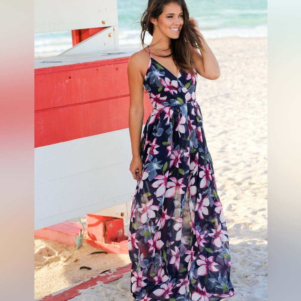 Cals Floral Maxi Dress